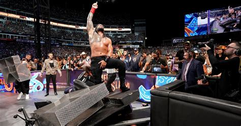 wwe raw bleacher